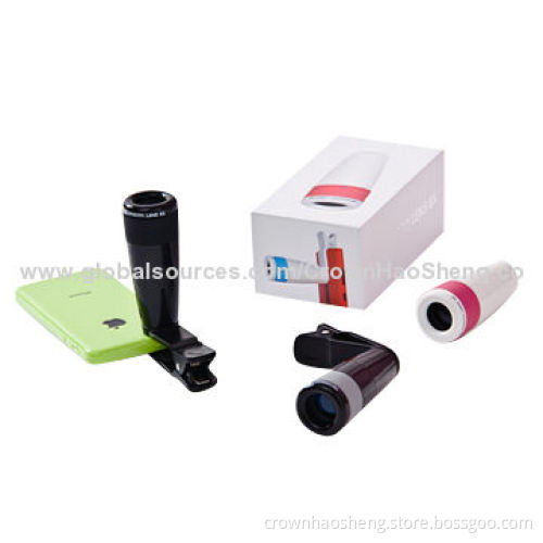 Universal Clip 8X Magnification Telephoto Lens for iPhone & Samsung